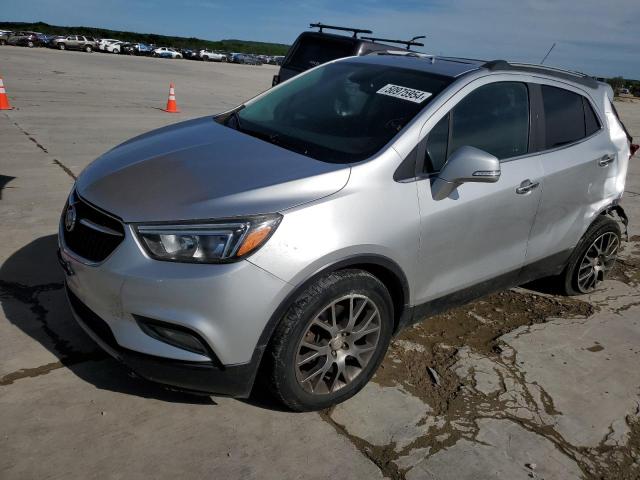 KL4CJ1SM4HB020147 - 2017 BUICK ENCORE SPORT TOURING SILVER photo 1