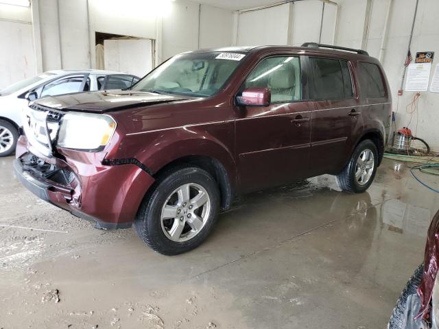 5FNYF38569B019220 - 2009 HONDA PILOT EXL MAROON photo 1