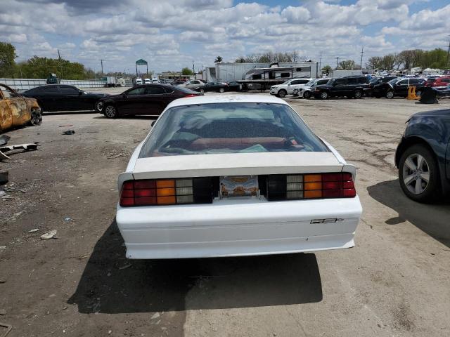 1G1FP23T5NL142589 - 1992 CHEVROLET CAMARO RS WHITE photo 6