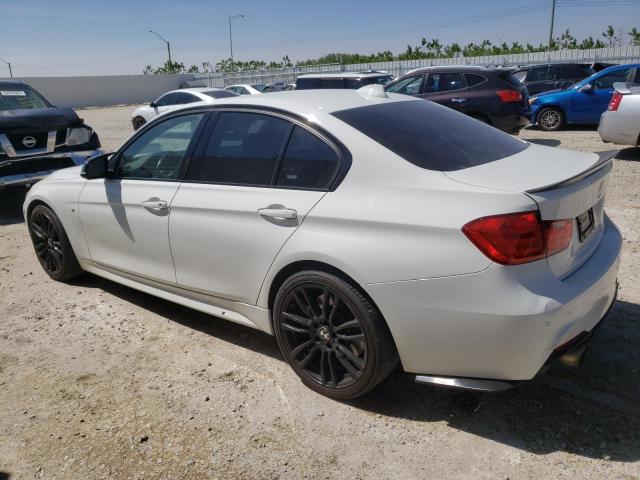 WBA3B9C52EF588570 - 2014 BMW 335 XI WHITE photo 2