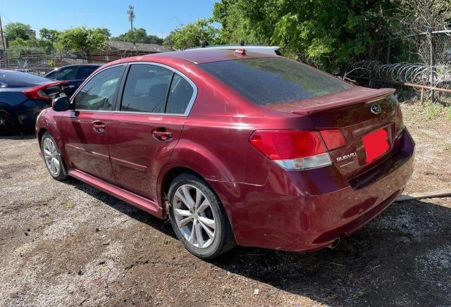 4S3BMEP6XD2007102 - 2013 SUBARU LEGACY 3.6R LIMITED RED photo 3