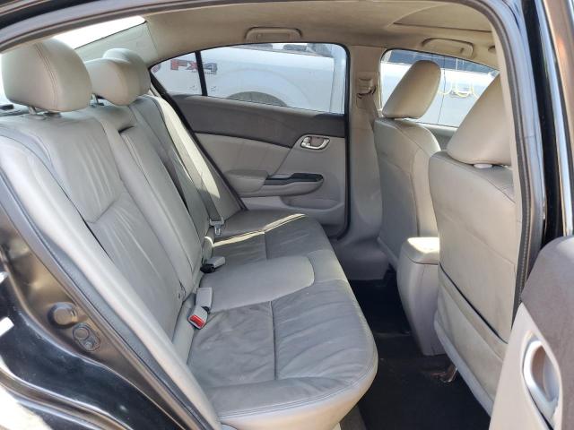 2HGFB2F98CH590830 - 2012 HONDA CIVIC EXL შავი ფოტო 10