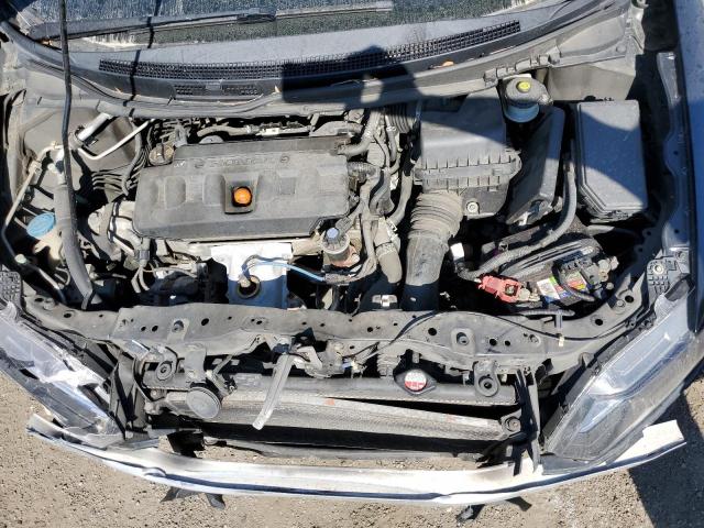 2HGFB2F98CH590830 - 2012 HONDA CIVIC EXL შავი ფოტო 11