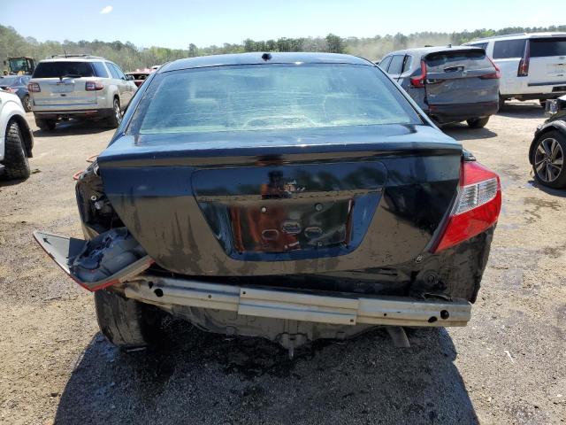2HGFB2F98CH590830 - 2012 HONDA CIVIC EXL შავი ფოტო 6
