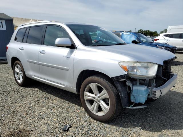 5TDYK3EH0AS001483 - 2010 TOYOTA HIGHLANDER LIMITED SILVER photo 4