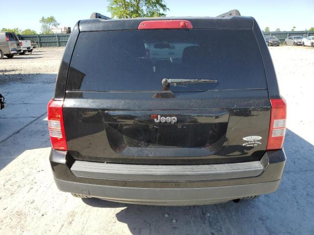 1C4NJPFAXED770024 - 2014 JEEP PATRIOT LATITUDE BLACK photo 6