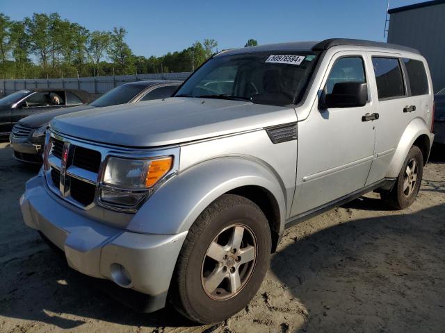 1D8GU28K38W151106 - 2008 DODGE NITRO SXT SILVER photo 1