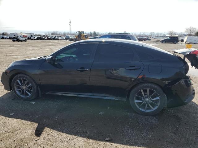 2HGFC2F58KH000957 - 2019 HONDA CIVIC LX Schwarz Foto 2