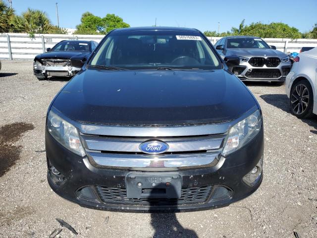 3FAHP0KC7BR272026 - 2011 FORD FUSION SPORT BLACK photo 5