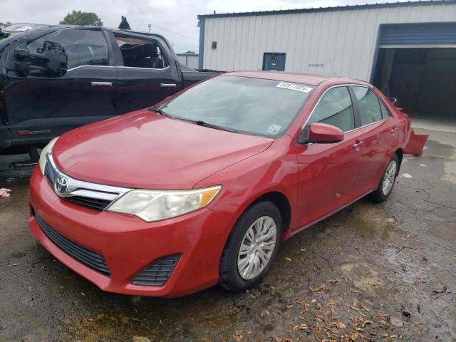 4T1BF1FK8CU537147 - 2012 TOYOTA CAMRY BASE RED photo 1