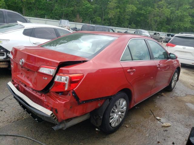 4T1BF1FK8CU537147 - 2012 TOYOTA CAMRY BASE RED photo 3