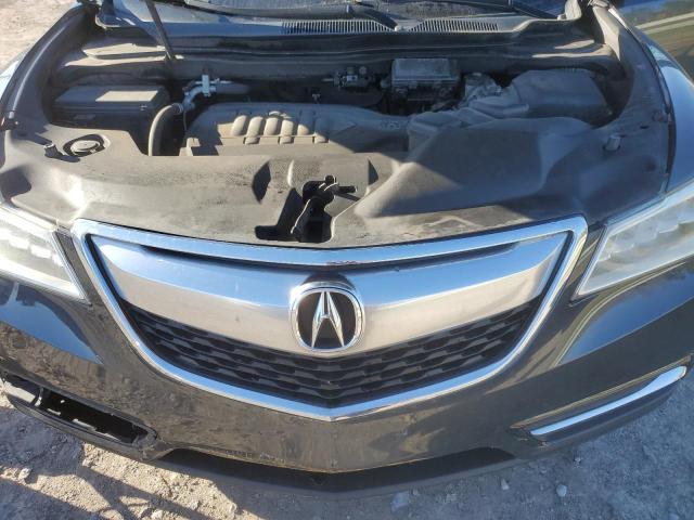 5FRYD4H45EB013470 - 2014 ACURA MDX TECHNOLOGY BLACK photo 12