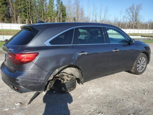 5FRYD4H45EB013470 - 2014 ACURA MDX TECHNOLOGY BLACK photo 3