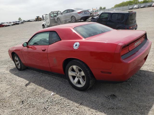 2B3CJ4DGXBH524684 - 2011 DODGE CHALLENGER RED photo 2