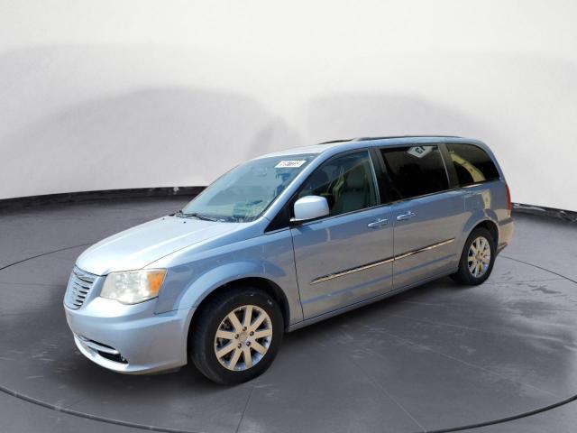 2C4RC1BG9DR574350 - 2013 CHRYSLER TOWN & COU TOURING BLUE photo 1