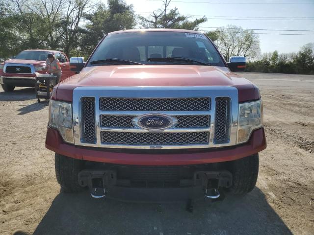 1FTFW1ET3CFC07775 - 2012 FORD F150 SUPERCREW RED photo 5