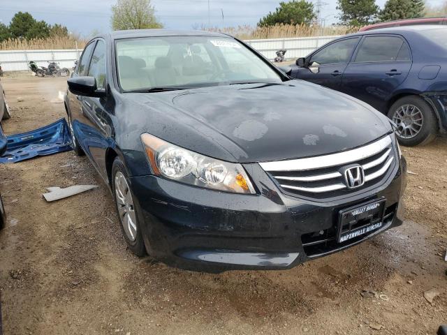 1HGCP2F34CA203558 - 2012 HONDA ACCORD LX BLACK photo 4