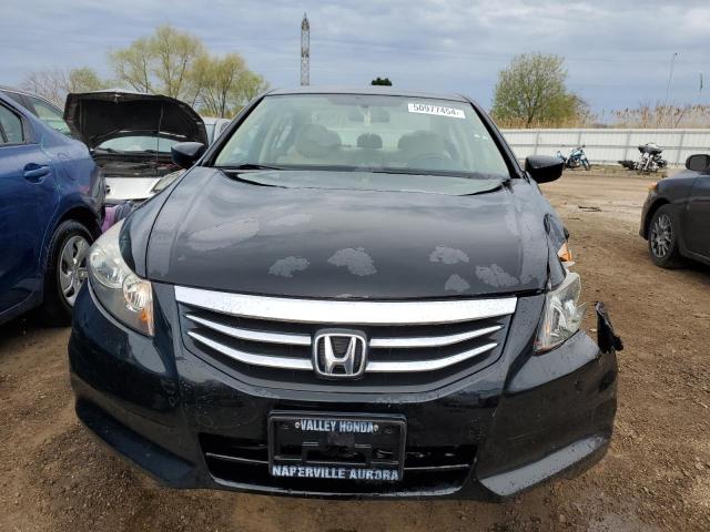 1HGCP2F34CA203558 - 2012 HONDA ACCORD LX BLACK photo 5