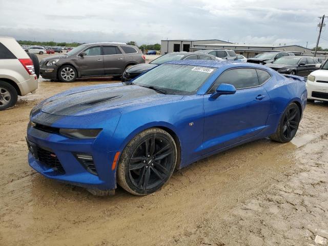 1G1FH1R7XG0166683 - 2016 CHEVROLET CAMARO SS BLUE photo 1