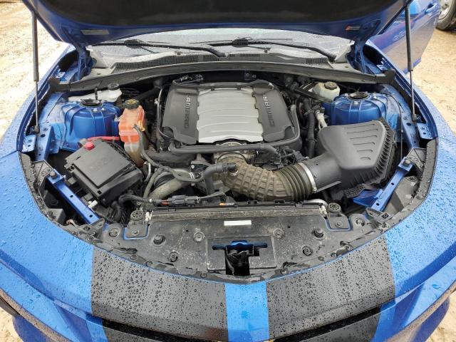1G1FH1R7XG0166683 - 2016 CHEVROLET CAMARO SS BLUE photo 11