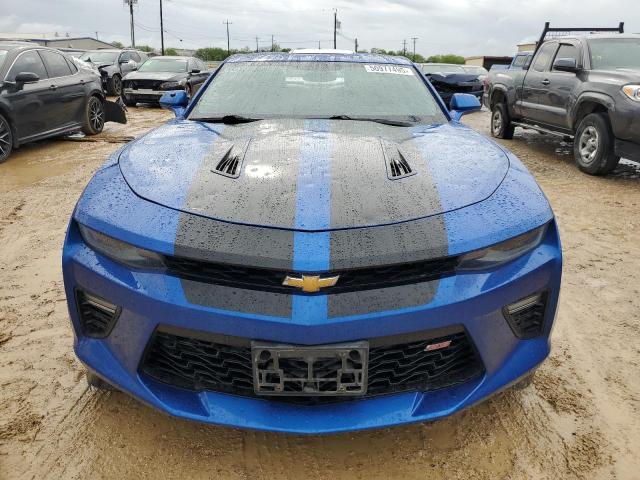 1G1FH1R7XG0166683 - 2016 CHEVROLET CAMARO SS BLUE photo 5