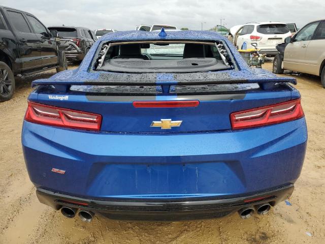 1G1FH1R7XG0166683 - 2016 CHEVROLET CAMARO SS BLUE photo 6