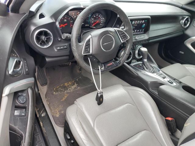 1G1FH1R7XG0166683 - 2016 CHEVROLET CAMARO SS BLUE photo 8