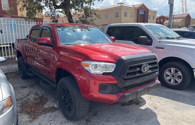 3TYAX5GN3NT045179 - 2022 TOYOTA TACOMA DOUBLE CAB წითელი ფოტო 1