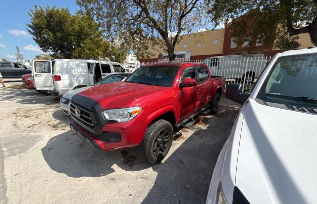 3TYAX5GN3NT045179 - 2022 TOYOTA TACOMA DOUBLE CAB წითელი ფოტო 2