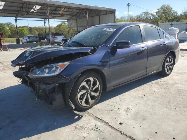 1HGCR2F71GA246869 - 2016 HONDA ACCORD EX BLUE photo 1