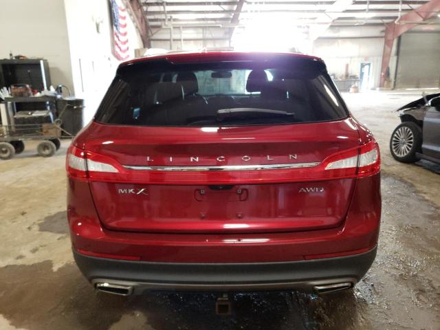 2LMPJ8KR5HBL35173 - 2017 LINCOLN MKX SELECT BURGUNDY photo 6