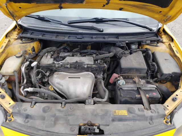 JTKJF5C77C3028267 - 2012 TOYOTA SCION TC 黄色 照片 11