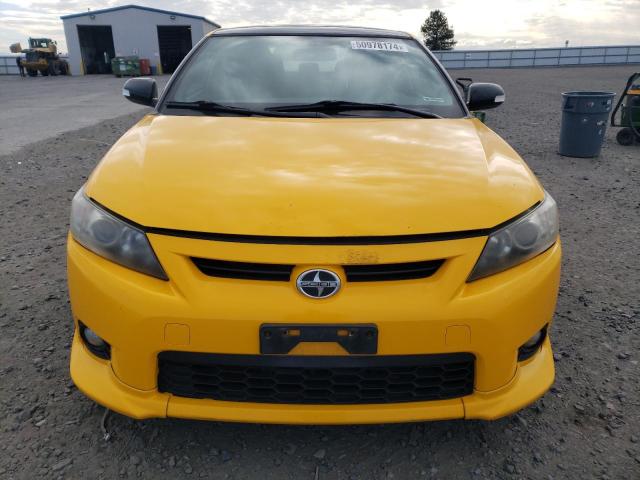 JTKJF5C77C3028267 - 2012 TOYOTA SCION TC 黄色 照片 5