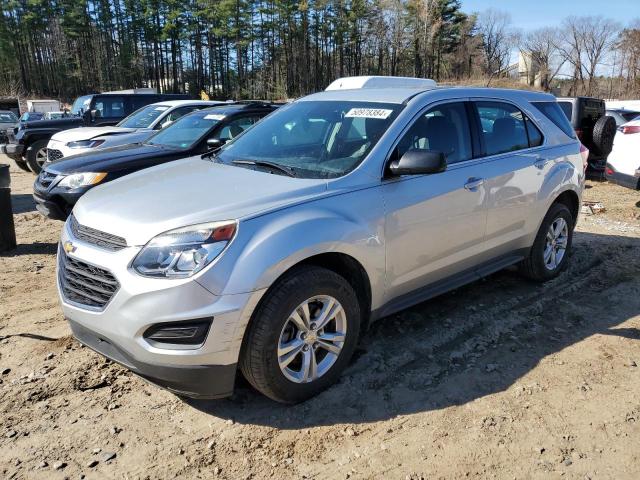 2GNALBEK5H1503497 - 2017 CHEVROLET EQUINOX LS SILVER photo 1