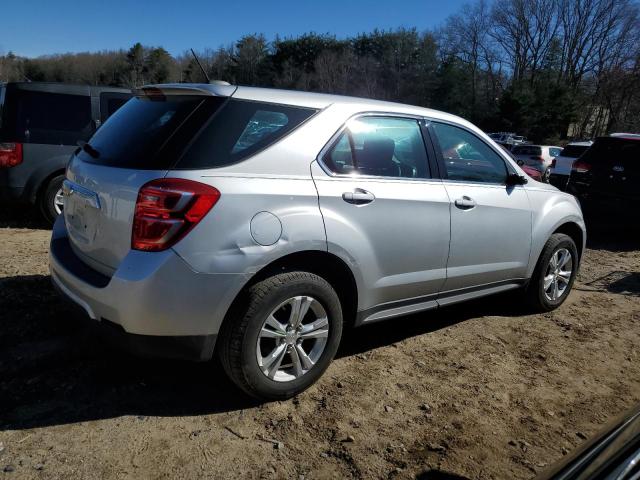 2GNALBEK5H1503497 - 2017 CHEVROLET EQUINOX LS SILVER photo 3