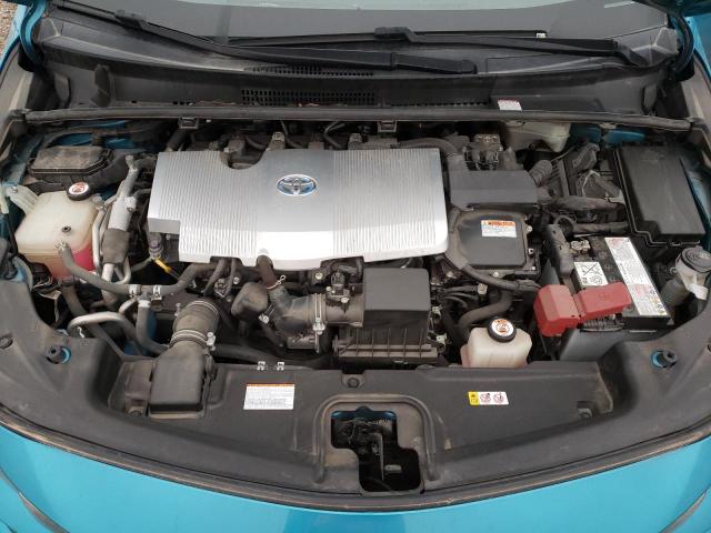 JTDKARFP0K3113799 - 2019 TOYOTA PRIUS PRIM 蓝色 照片 11