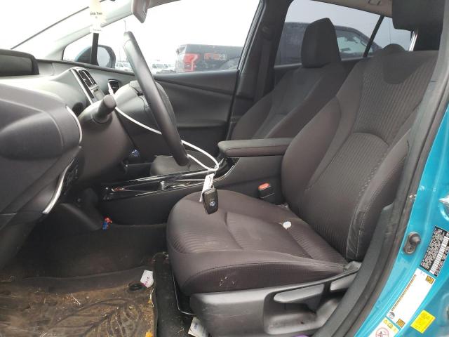 JTDKARFP0K3113799 - 2019 TOYOTA PRIUS PRIM 蓝色 照片 7