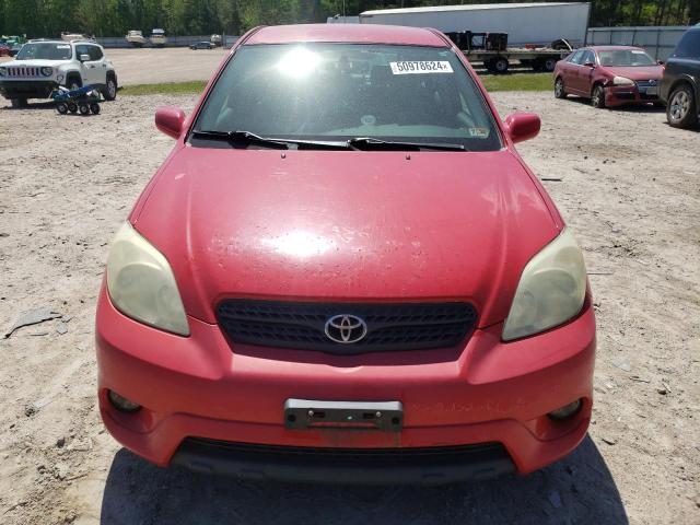 2T1KR32E76C605429 - 2006 TOYOTA MATRIX XR RED photo 5