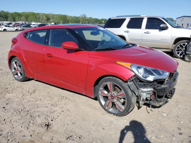 KMHTC6AD1GU273813 - 2016 HYUNDAI VELOSTER RED photo 4