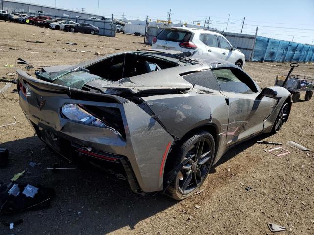 1G1YF2D71G5109237 - 2016 CHEVROLET CORVETTE STINGRAY 3LT GRAY photo 3