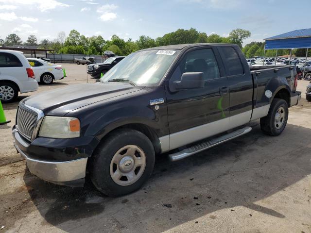 1FTPX02546KA66437 - 2006 FORD F150 BLACK photo 1