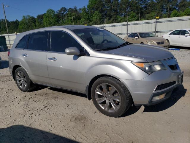 2HNYD2H70AH502910 - 2010 ACURA MDX ADVANCE SILVER photo 4