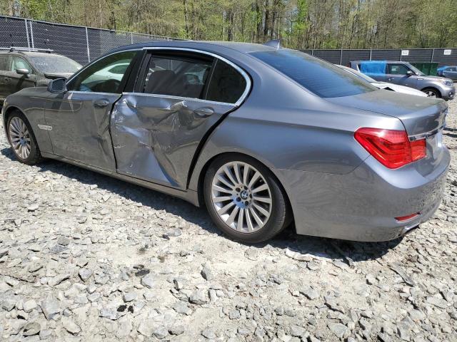 WBAKC8C57BC432184 - 2011 BMW 750 LXI SILVER photo 2