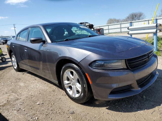 2C3CDXBG3KH714941 - 2019 DODGE CHARGER SXT GRAY photo 4