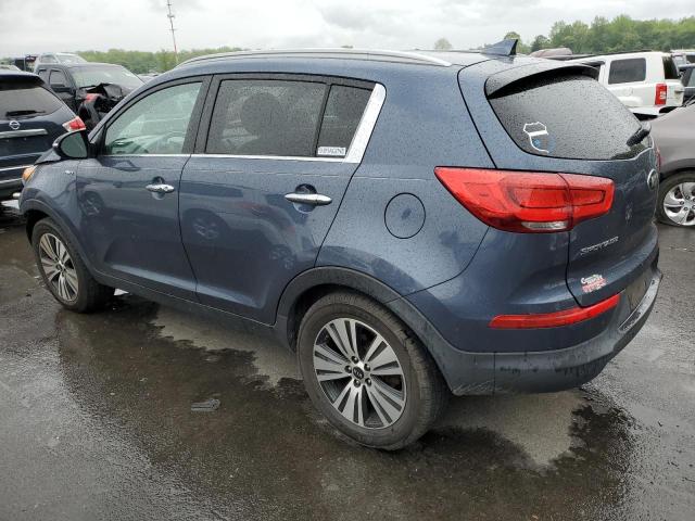 KNDPCCAC4G7862381 - 2016 KIA SPORTAGE EX BLUE photo 2