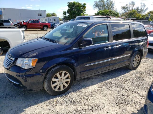 2C4RC1BG9FR727019 - 2015 CHRYSLER TOWN & COU TOURING 蓝色 照片 1