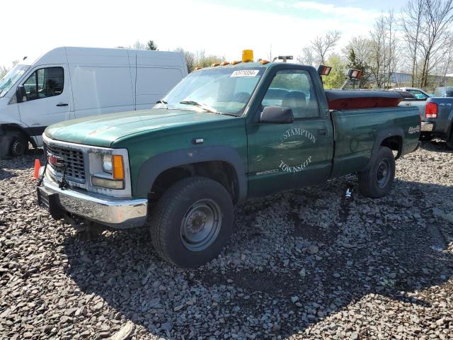 1GTGK24R1XF019676 - 1999 GMC SIERRA K2500 GREEN photo 1