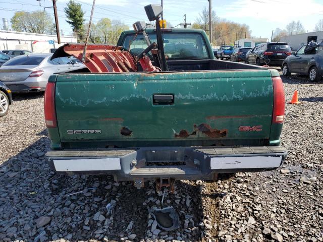 1GTGK24R1XF019676 - 1999 GMC SIERRA K2500 GREEN photo 6