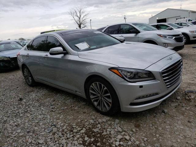 KMHGN4JEXHU206024 - 2017 GENESIS G80 BASE SILVER photo 4