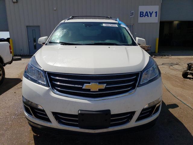 1GNKVJKD4FJ324854 - 2015 CHEVROLET TRAVERSE LTZ WHITE photo 5